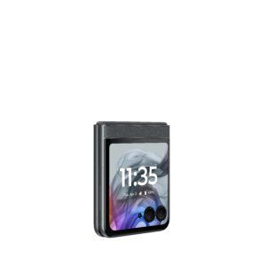 motorola razr 50 razr Koala Grey Frontside Left Closed