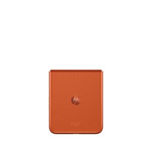 motorola razr 50 razr Spritz Orange Backside Closed