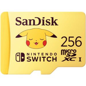 SNDK mSDXC Pokemon 256GB LR