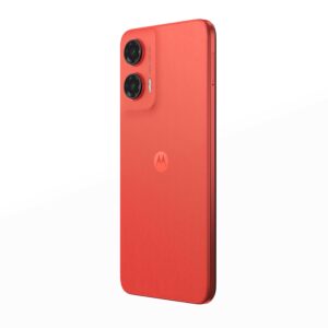 moto g35 5G Guava Red Backside Left