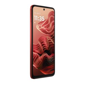 moto g35 5G Guava Red Frontside Left