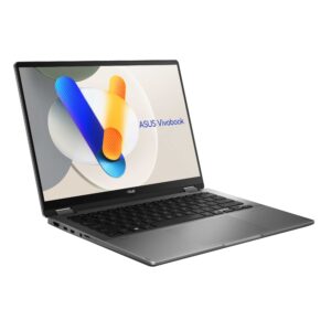 ASUS VivobookFlip TP3407SA Product photo Matte Grey 02