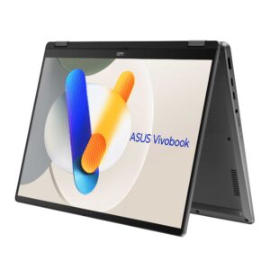 ASUS VivobookFlip TP3407SA Product photo Matte Grey 04