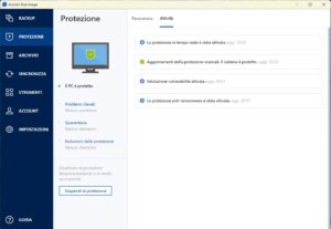 Acronis True Image 14 Protezione 2