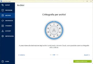 Acronis True Image 15 Archivi 3