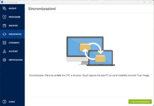 Acronis True Image 16 Sincronizzazioni 1