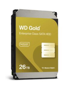 WDC Gold PC HDD 3.5 26TB ProdImg R HR