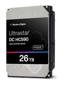 WDC Ultrastar DC HC590 26TB ProdImg standing L wt bkgd HR