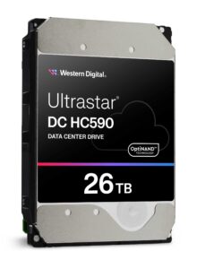 WDC Ultrastar DC HC590 26TB ProdImg standing R wt bkgd LR