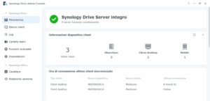 Synology Drive Admin console 4