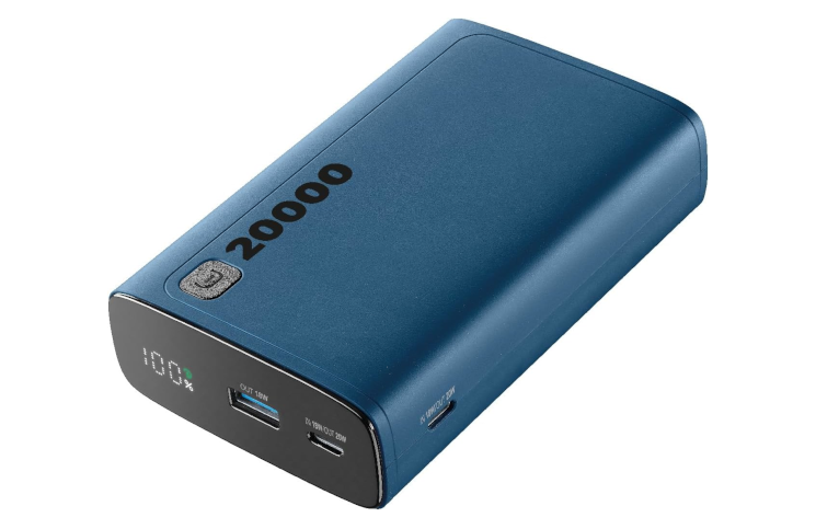 Kit Power Bank Fai-da-Te Da 20000 MAh Con Pannello Solare, Doppia USB E Custodia Portatile – Verde, Giallo O Arancione