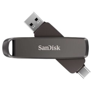 SNDK Extreme Pro Dual Solid State Flash Drive Front HR