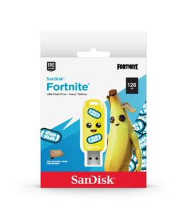 SNDK Fortnite USB Flash Drive 128GB AM Front LR