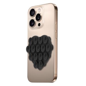 Celly ventosa selfie nero FIXHEARTBK 1