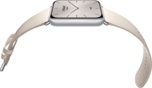 Xiaomi Smart Band 9 Pro white leather wallpaper 1