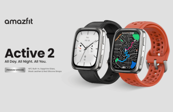 amazfit active 2 square