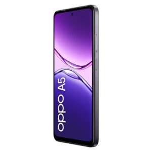 OPPO A5 4G DarkPurple 45FrontRight Logo 01