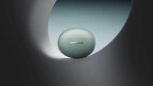 OnePlus Buds 4 Product Still 16x9 Green Ceramic