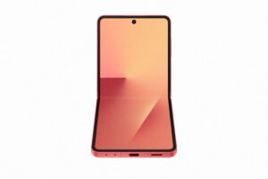 sm f766 zflip7 fronttabletop coralred 250425