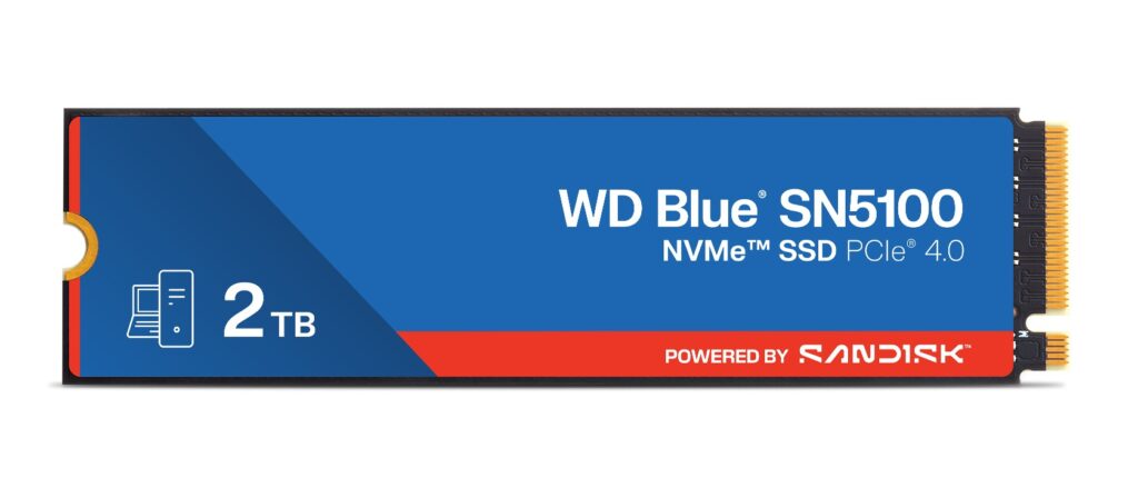WD Blue SN5100 2TB Front