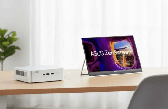 ASUS ZenScreen e NUC 15 Pro