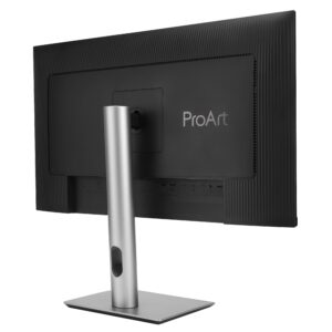 ProArt Display PA32QCV rear view to the left