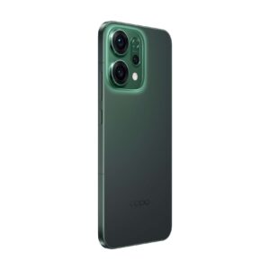 Reno14 5G Product images Luminous Green 45backleft