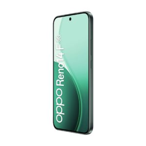 Reno14 F 5G Product images Luminous Green 45frontright