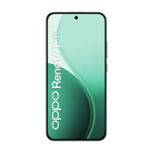 Reno14 F 5G Product images Luminous Green front
