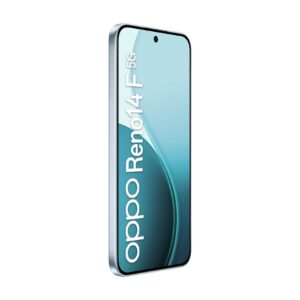Reno14 F 5G Product images Opal Blue 45frontleft