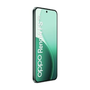 Reno14 FS 5G Product images Luminous Green 45frontleft