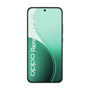 Reno14 FS 5G Product images Luminous Green front