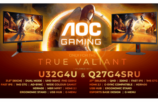 AOC GAMING Q27G4SRU and U32G4U