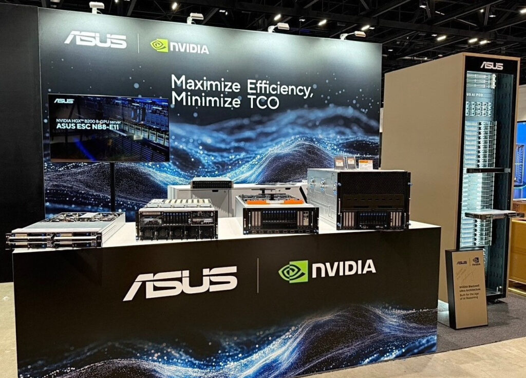 ASUS AI Factory e Next Gen Servers con NVIDIA HGX B300 at OCP 2025