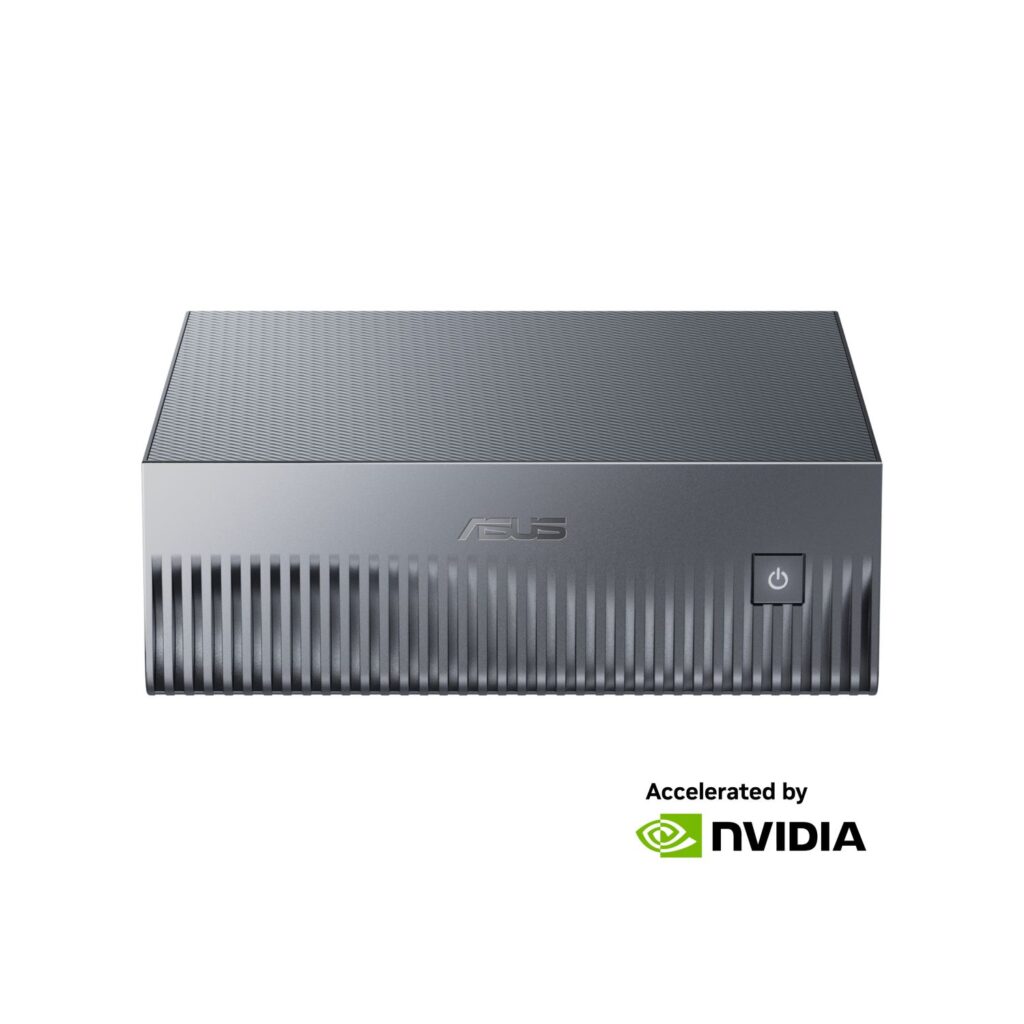 ASUS Ascent GX10 with NVIDIA Logo