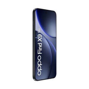 OPPO presenta la nuova Find X9 Series 60 Find X9 5G Product images Space Black front45left