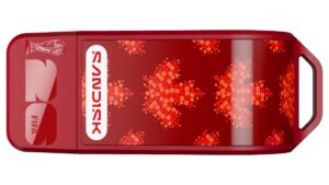 Sandisk presenta la nuova collezione di prodotti la collezione di prodotti con licenza ufficiale FIFA World Cup 2026 27 Render SNDK FIFA USB C Flash Drive CAN Top HR