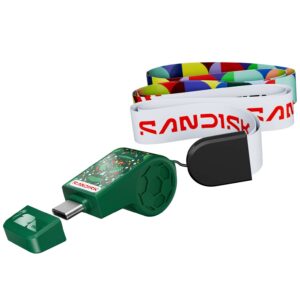 Sandisk presenta la nuova collezione di prodotti la collezione di prodotti con licenza ufficiale FIFA World Cup 2026 15 Render SNDK FIFA USB C Flash Drive MX wLanyard HERO HR