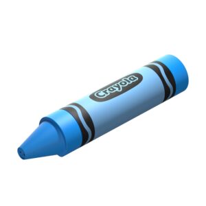 SNDK Crayola USB Cerulean Blue QRTR Left Capped HR