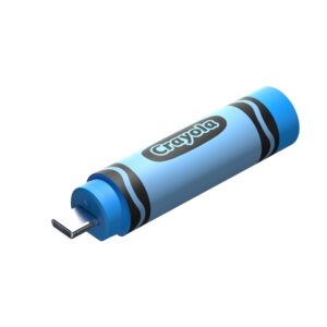 SNDK Crayola USB Cerulean Blue QRTR Left Uncapped HR