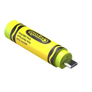 SNDK Crayola USB Electric Lime QRTR Right Uncapped HR