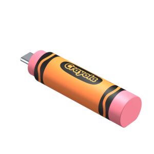 SNDK Crayola USB Mango Tango QRTR Back Uncapped HR