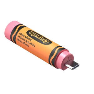 SNDK Crayola USB Mango Tango QRTR Right Uncapped HR