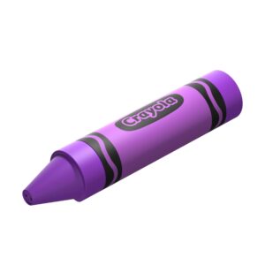 SNDK Crayola USB Vivid Violet QRTR Left Capped HR