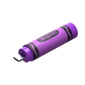 SNDK Crayola USB Vivid Violet QRTR Left Uncapped HR