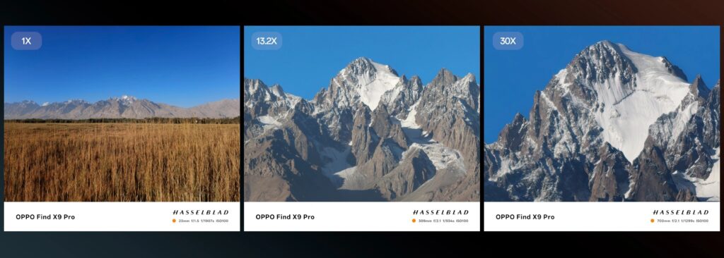 OPPO Find X9 PRO: una nuova frontiera dell'imaging mobile 10 13.2x Lossless Zoom