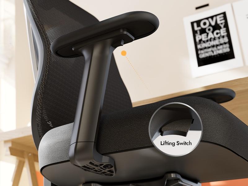 Recensione HOLLUDLE V Chair: L'Ergonomia Incontra il Design D'Avanguardia 12 20250417172344 1