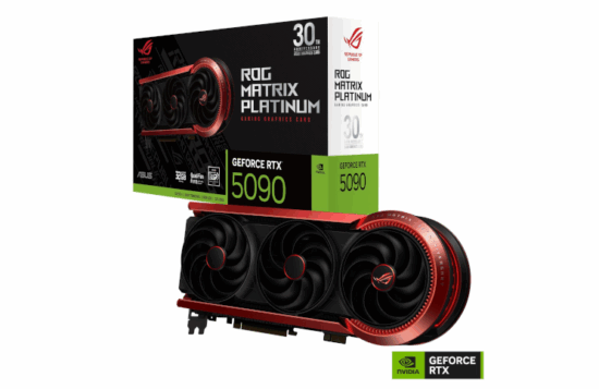 ASUS ROG Matrix GeForce RTX 5090 — ASUS 30th Anniversary Edition