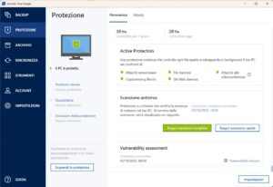 Acronis True Image 25 23 Protezione 1