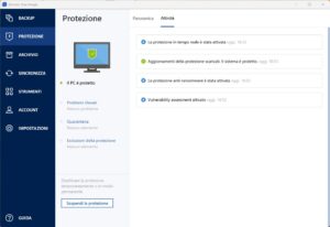 Acronis True Image 25 23 Protezione 2